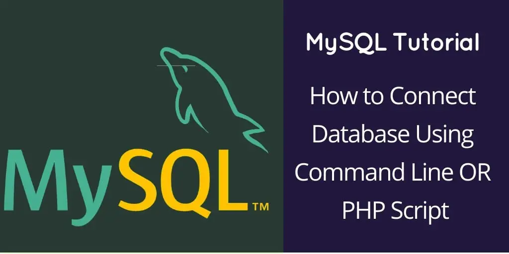 Connect MySQL Database with PHP Script and Command Line