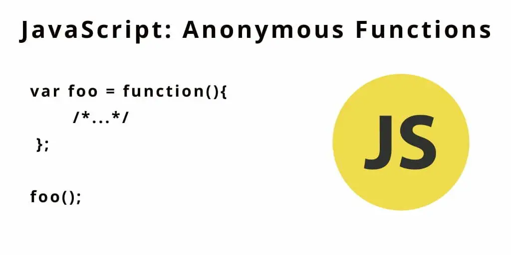 JavaScript: Anonymous Function Example