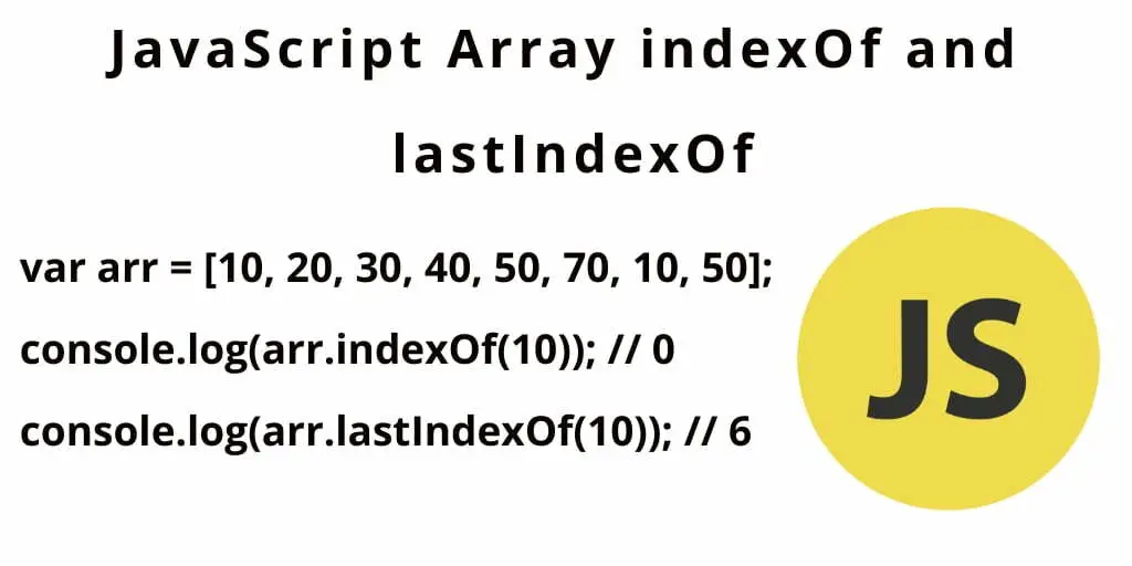 Find the Index of the Element in an Array JavaScript