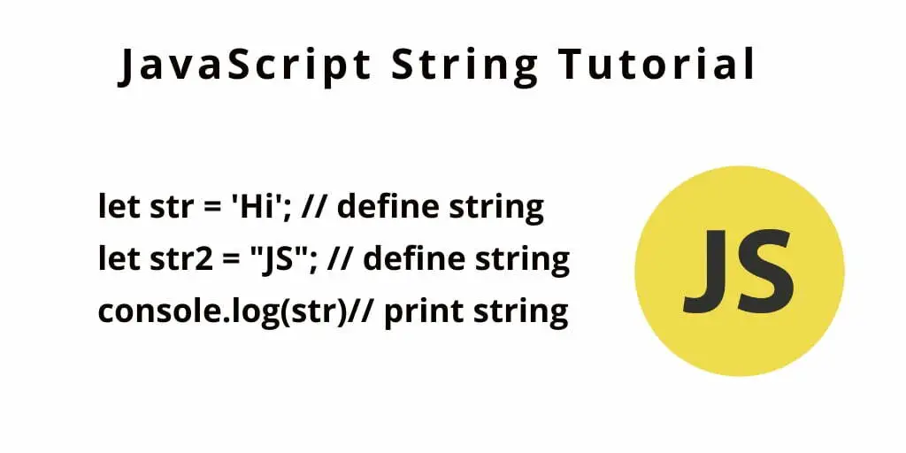 JavaScript String