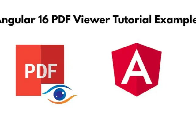 Angular 16 PDF Viewer Tutorial Example