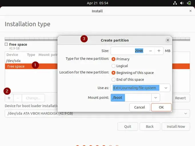 Boot-Partition-Creation-During-Ubuntu-22-04-Installation