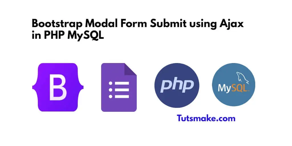 Bootstrap Modal Form Submit PHP MySQL