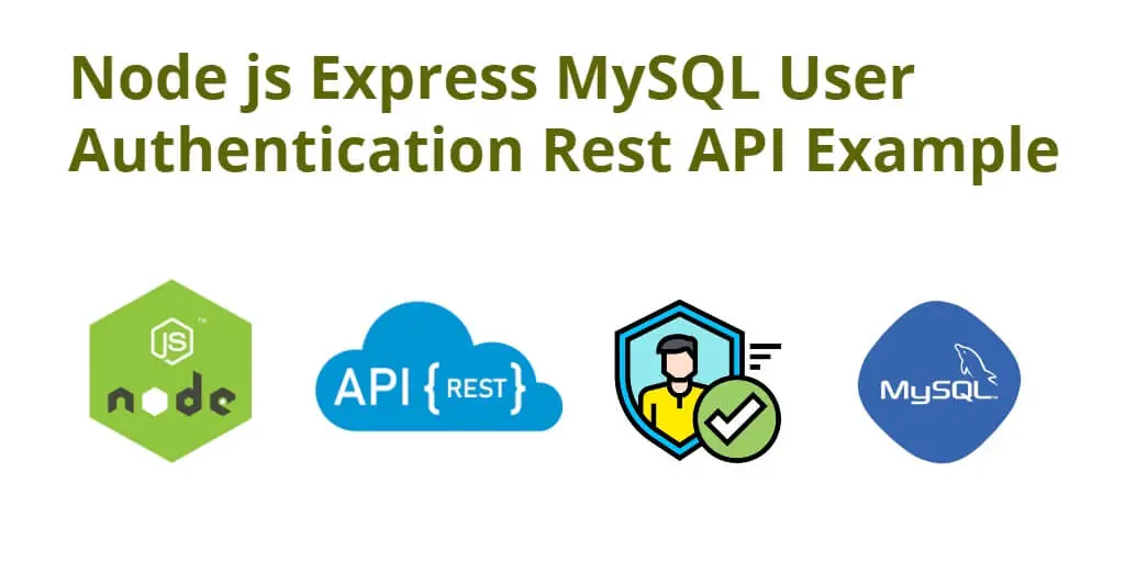 Node js Express User Authentication using MySQL and JWT Auth