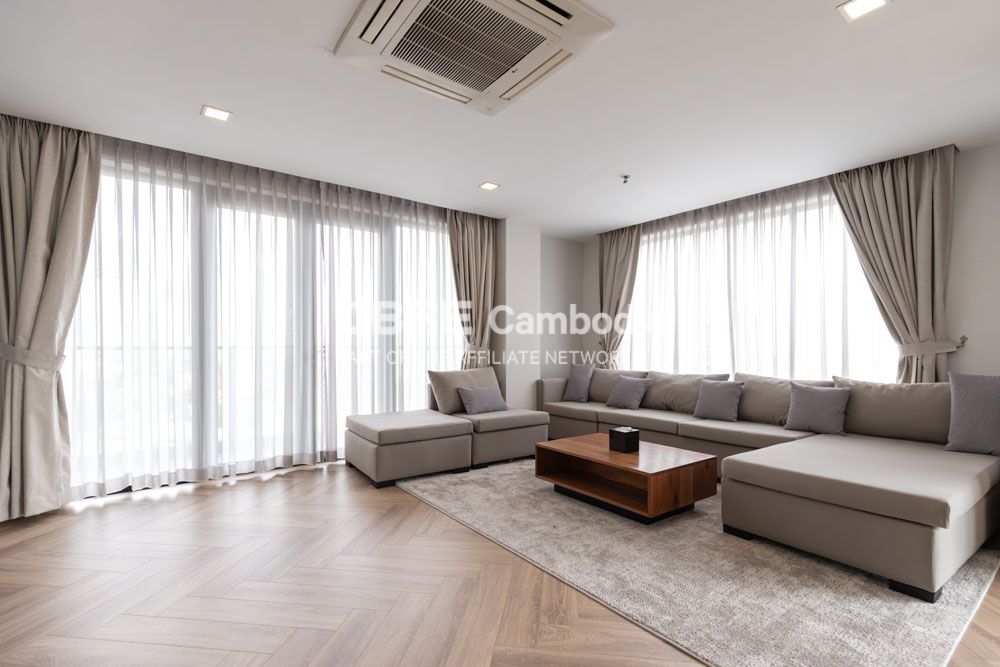 3 Bedroom Serviced Apartment For Rent | BKK1 | Phnom Penh