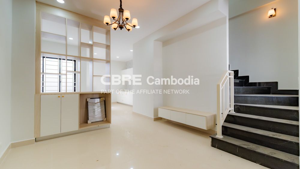 Stunning 3 Bedroom Link House ForRent – La Palm Residence | Dangkao | Phnom Penh