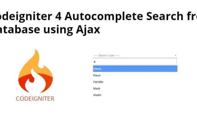 Autocomplete Select2 Textbox with multiple selection using jquery in Codeigniter 4