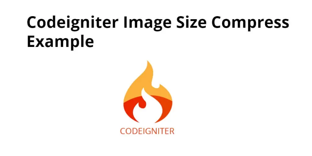 Codeigniter 4 Resize Image Before Upload Tutorial