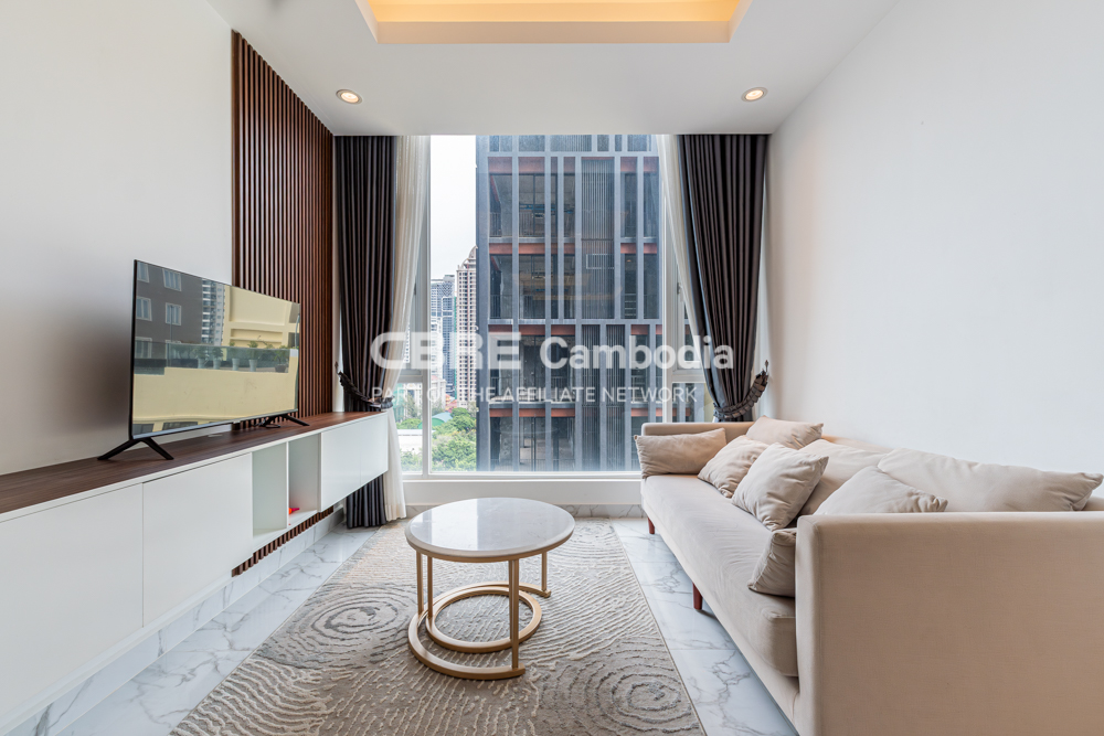 2 Bedroom Condo For Rent – J Tower 2 | BKK1 | Phnom Penh