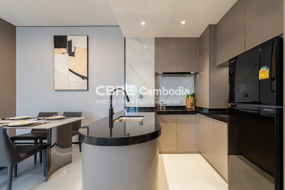 2 Bedroom Condo For Rent – City View | Boeung Kak | Phnom Penh