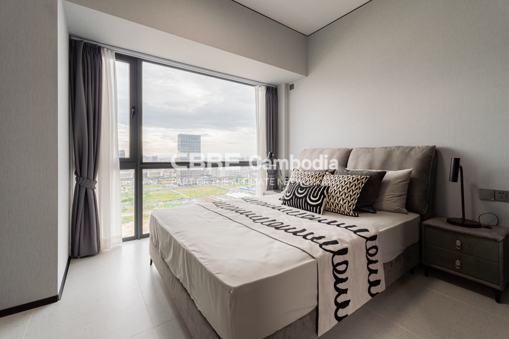 2 Bedroom Condo For Rent – City View | Boeung Kak | Phnom Penh