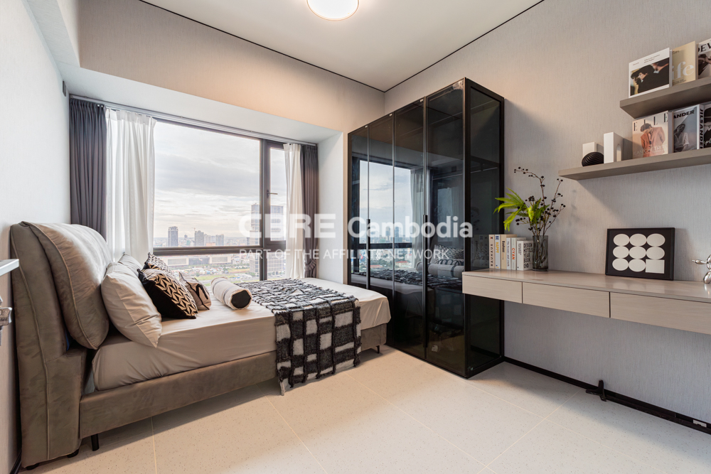 2 Bedroom Condo For Rent – City View | Boeung Kak | Phnom Penh