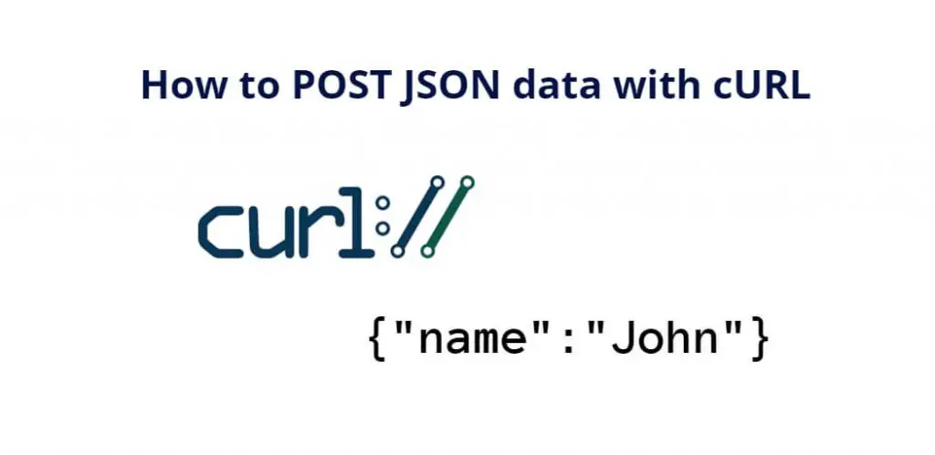 How to POST JSON data with cURL