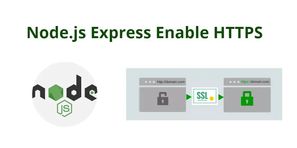 Node.js Express Enable HTTPS Tutorial