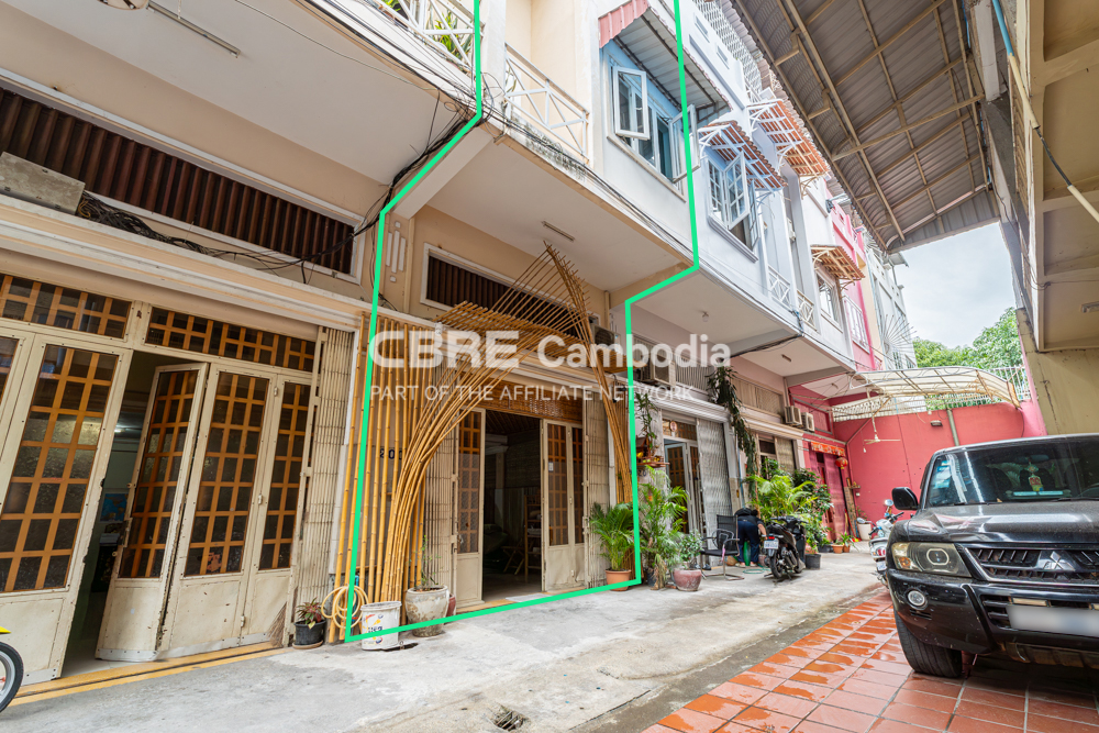 2 Bedroom Town House For Rent | Chamkarmon | Phnom Penh