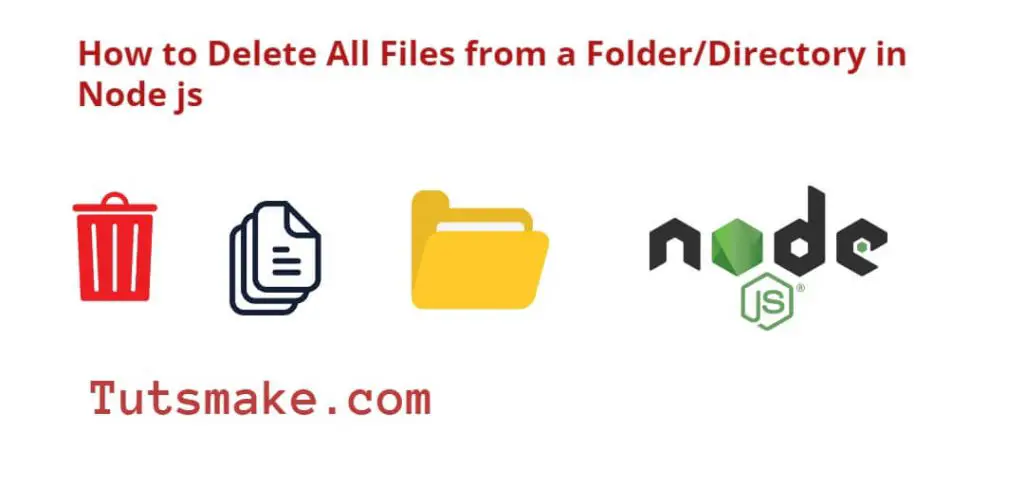 Node js Delete All Files in a Directory