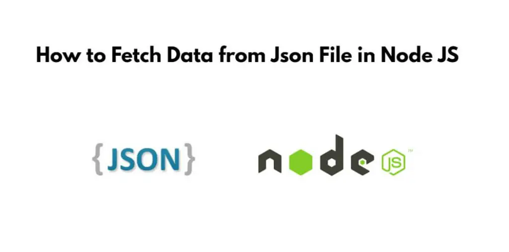 How to Get/Fetch Data from Json File in Node JS