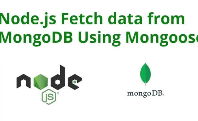 Node.js Fetch data from MongoDB Using Mongoose