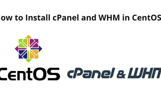 How to Install cPanel and WHM in CentOS 8