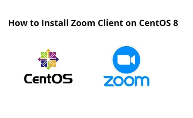 How to Install Zoom Client on CentOS 8