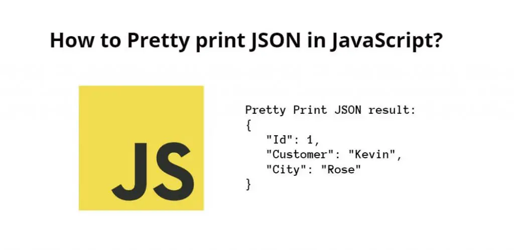 Pretty print JSON in JavaScript