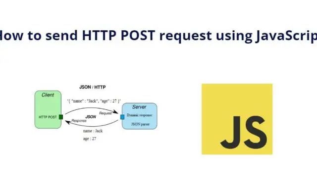 How to send HTTP POST request in JavaScript