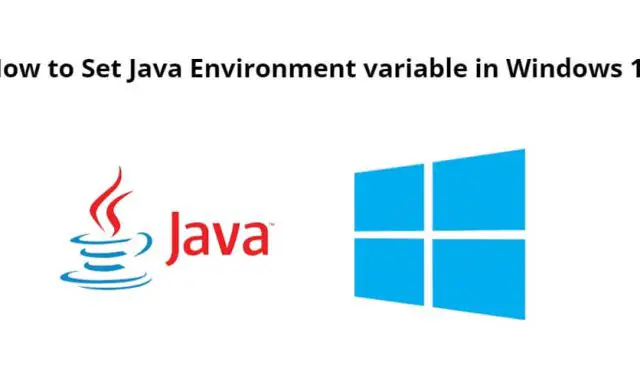 Set Java Path Environment variable in Windows 11