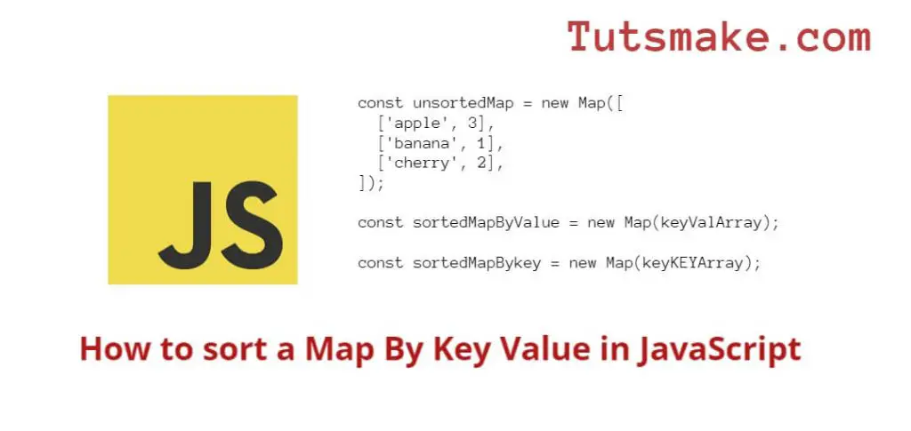 JavaScript sort a Map By Key Value Example