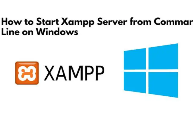 How to Start Xampp Server from Command Line on Windows 11