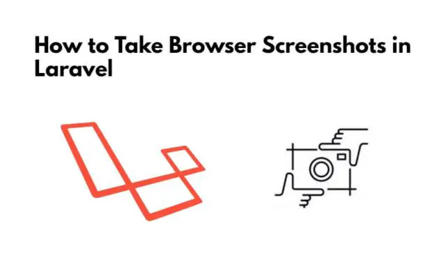 Take Browser Screenshot in Laravel using spatie/browsershot Package