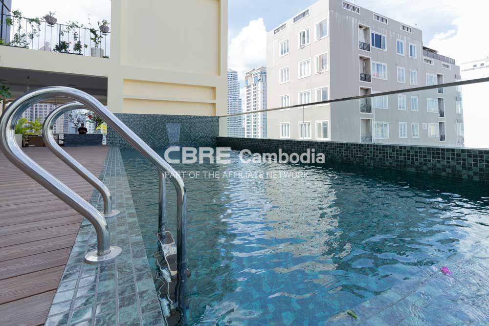2 Bedroom Serviced Apartment For Rent | BKK1 | Phnom Penh
