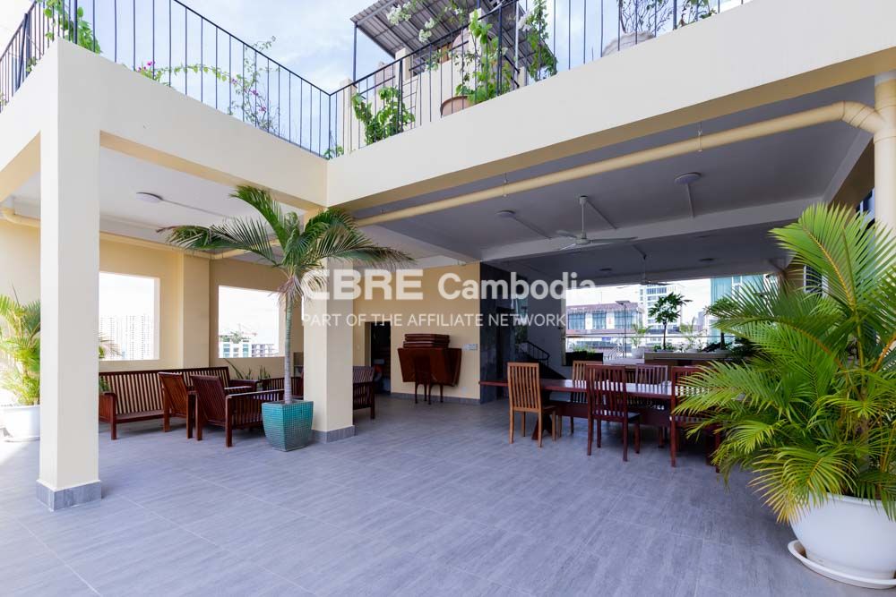 2 Bedroom Serviced Apartment For Rent | BKK1 | Phnom Penh