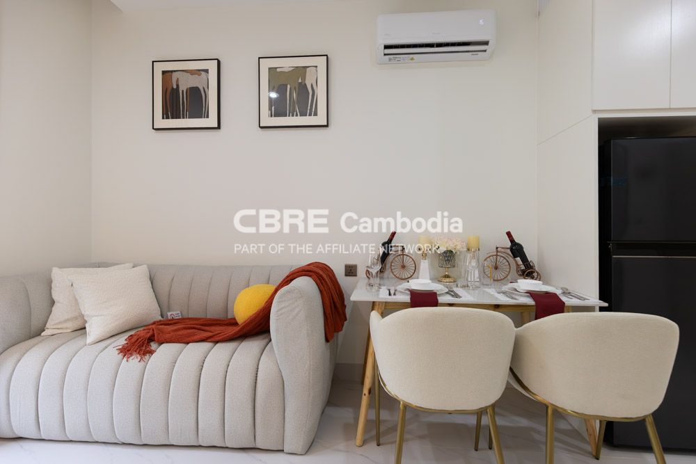 1 Bedroom Condo (Type G) For Sale – Kingstone Royal Condominium | Meanchey | Phnom Penh