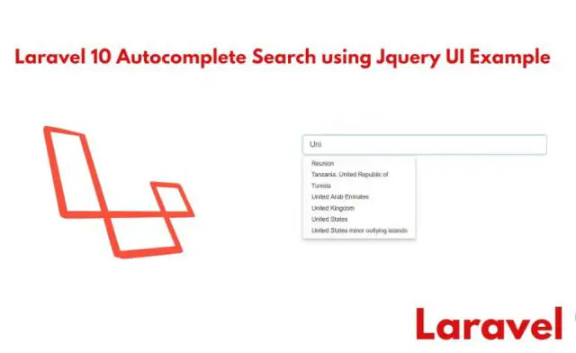 Laravel 10 jQuery UI Ajax Autocomplete Search from Database