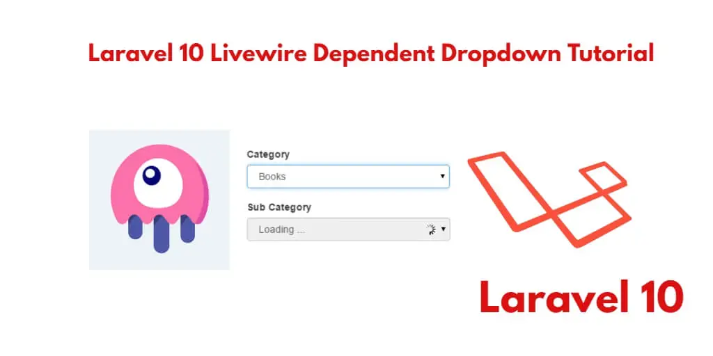 Laravel 10 Dynamic Dependent Dropdown with Livewire