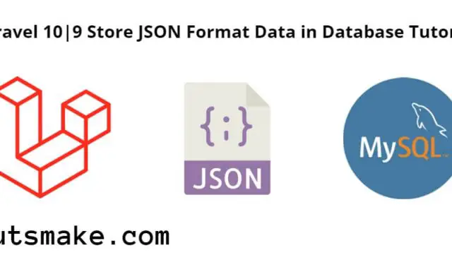 Laravel 10|9 Store JSON Format Data in Database Tutorial