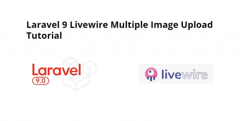 Laravel 9 Livewire Multiple Image Upload Tutorial