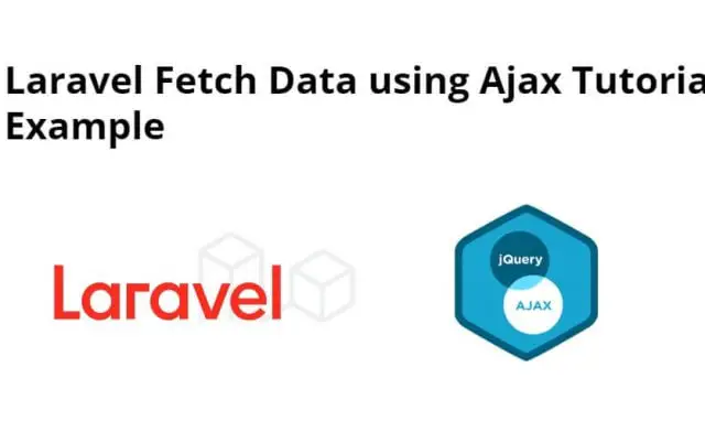 Laravel 10 Fetch Data using Ajax Tutorial Example