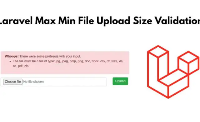 Laravel 10|9|8 File Max Min Size Validation Tutorial