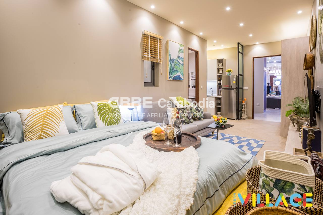 Studio Condo For Sale On 51st Floor – Urban Village Phase 2 | Mean Chey | Phnom Penh