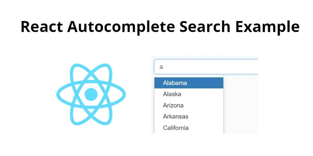 React Autocomplete Search Example