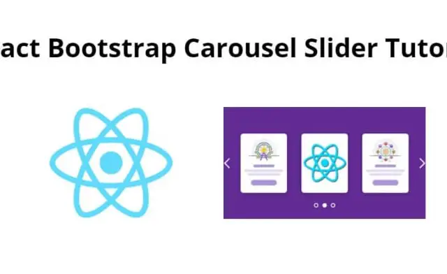 React Bootstrap Carousel Slider Tutorial with Example