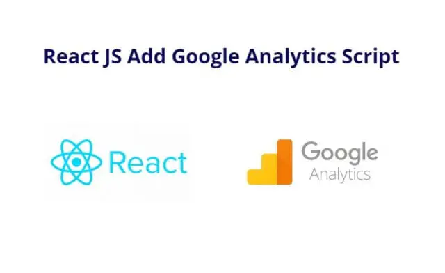 React JS Add Google Analytics Script