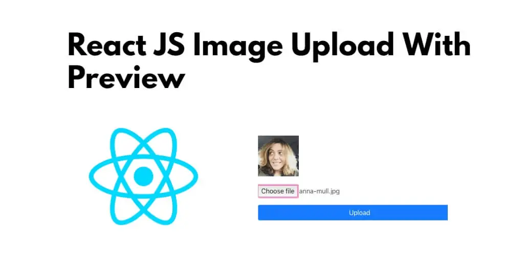 React Image Upload with Preview Example Tutorial