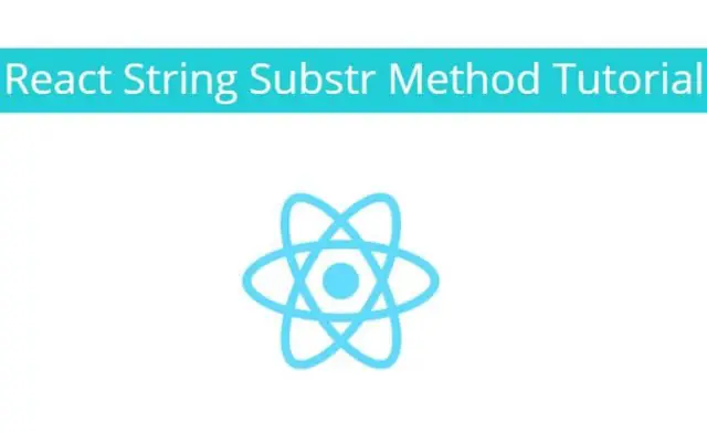 React String Substr Method Tutorial