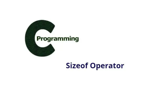 Sizeof Operator in C