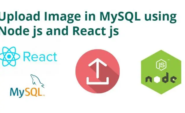 Upload Image in MySQL using Node js and React js