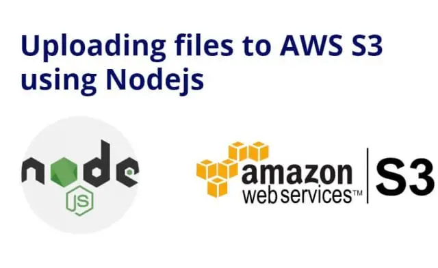 Node JS Upload File to Amazon AWS s3